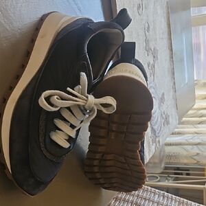 Brunello Cucinelli Black and White Athletic Shoes